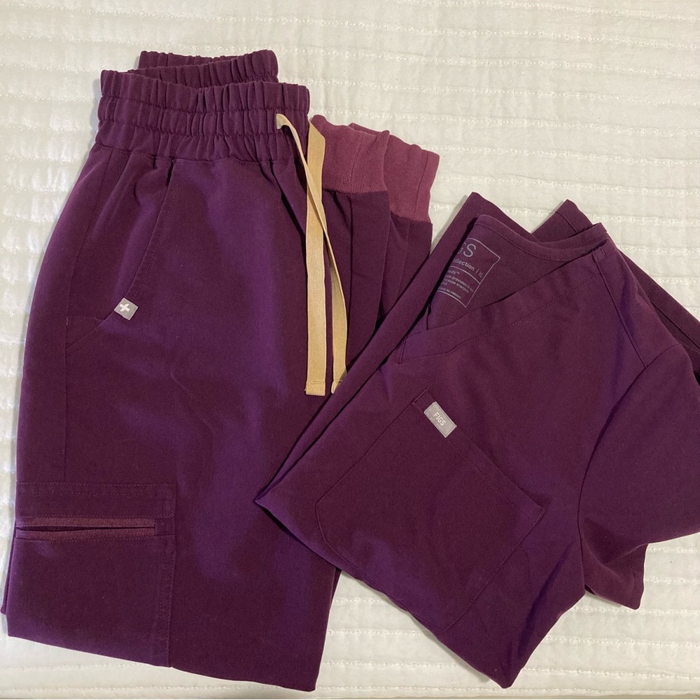 Figs Scrubs - Deep Purple